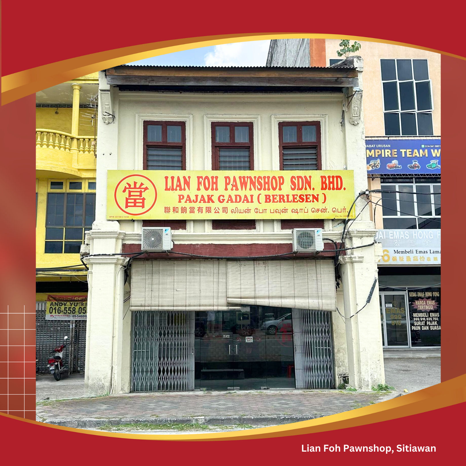 Pajak Gadai Lian Foh, Sitiawan