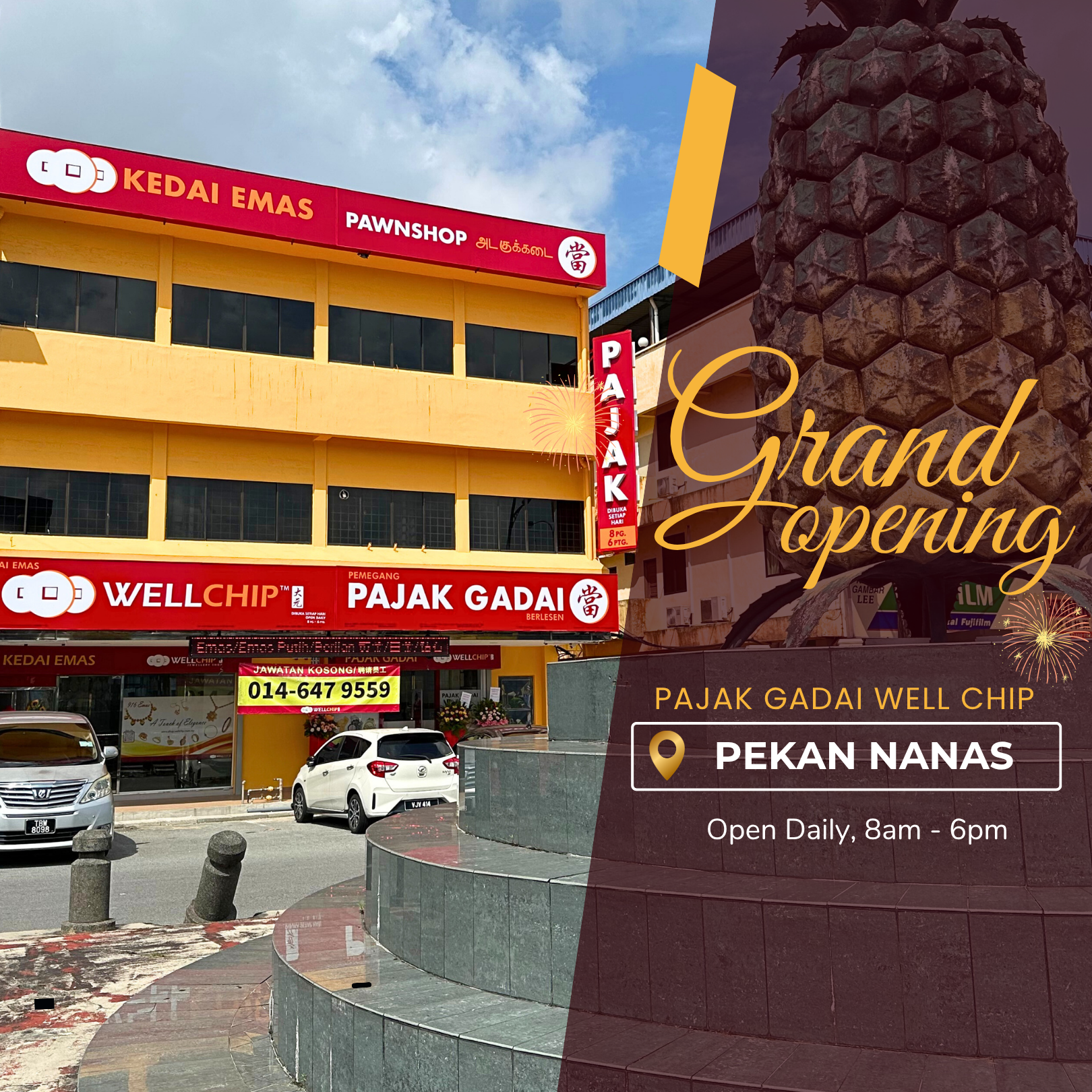Pajak Gadai Pekan Nanas