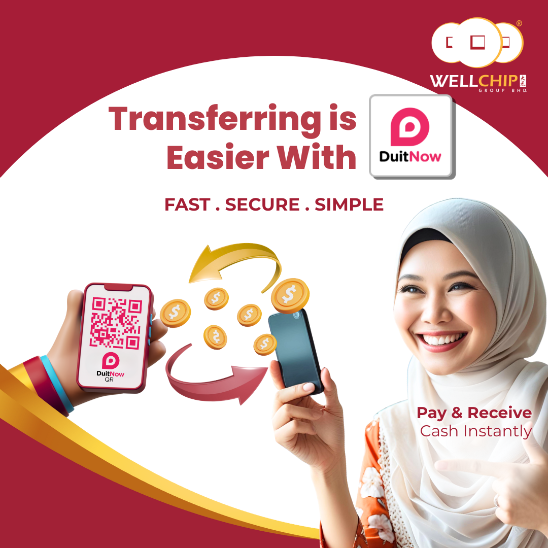 Duitnow transaksi di kedai pajak well chip