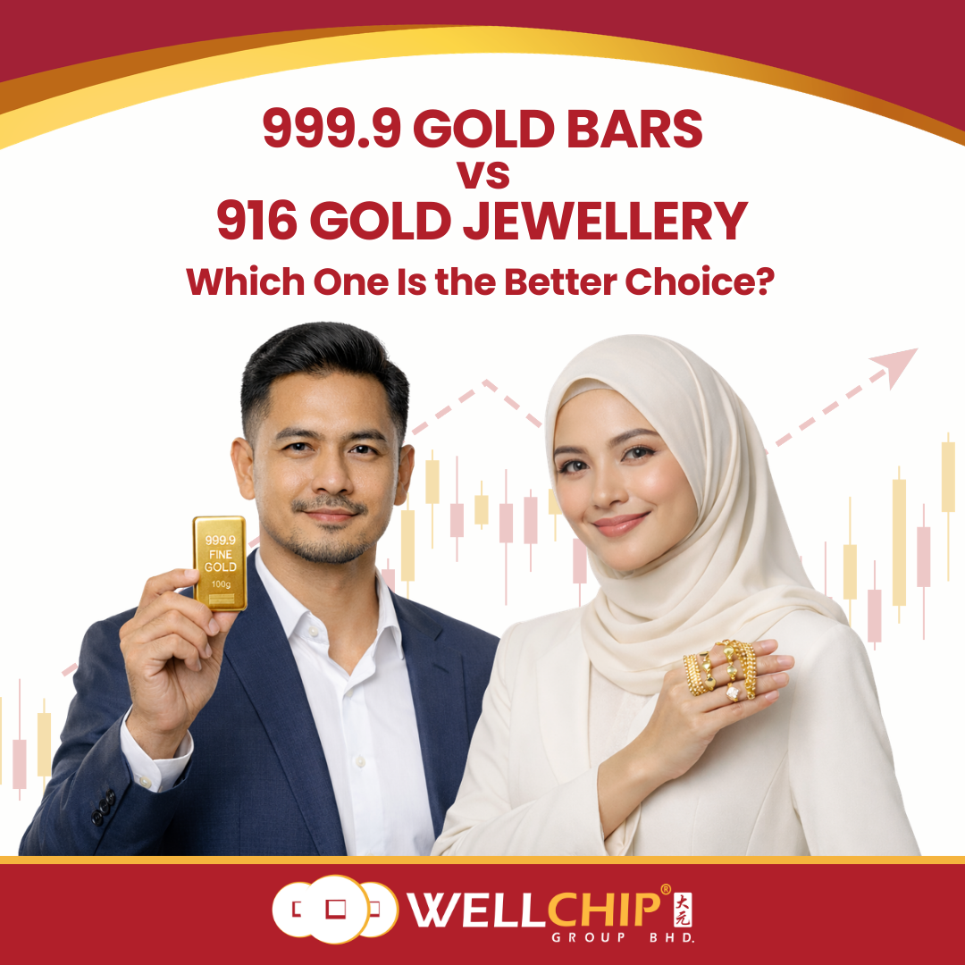 999.9 gold, 916 gold