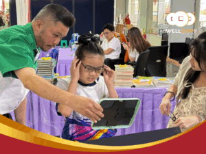 Well Chip CSR free eye screening at SJKC Pandan